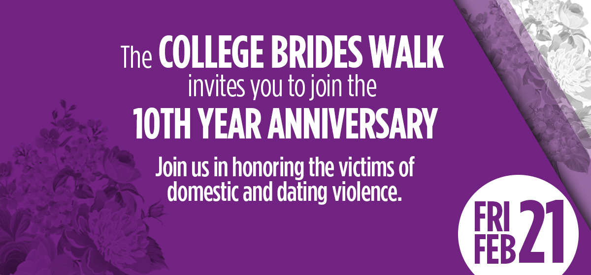 Hundreds of “Brides” to Walk to Support Domestic and Dating Violence Victims