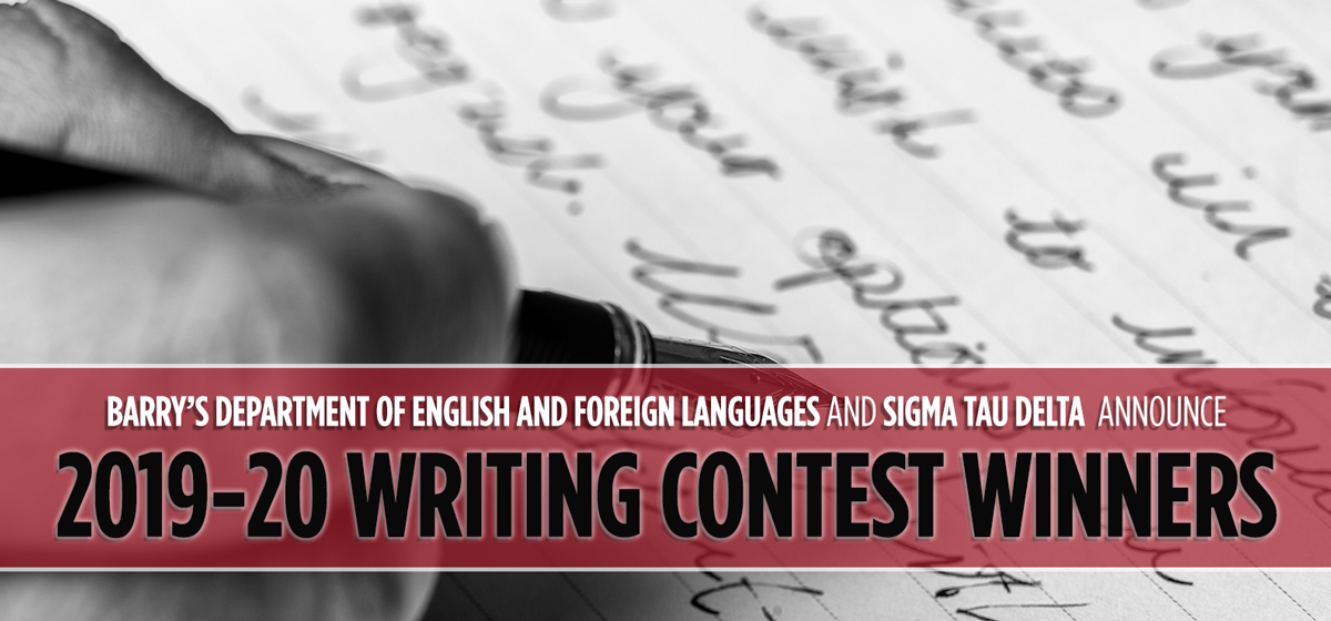 Sigma Tau Delta and English Department Writing Contest Winners Announced