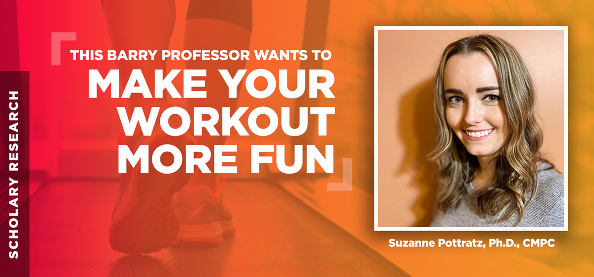 This Barry Professor Wants to Make Your Workout More Fun
