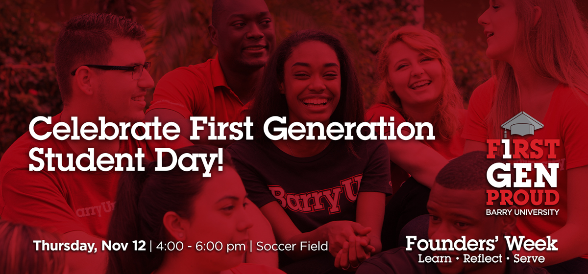 Celebrate First Generation Student Day!