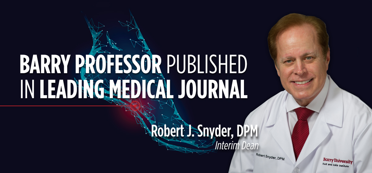Barry professor published in leading medical journal 