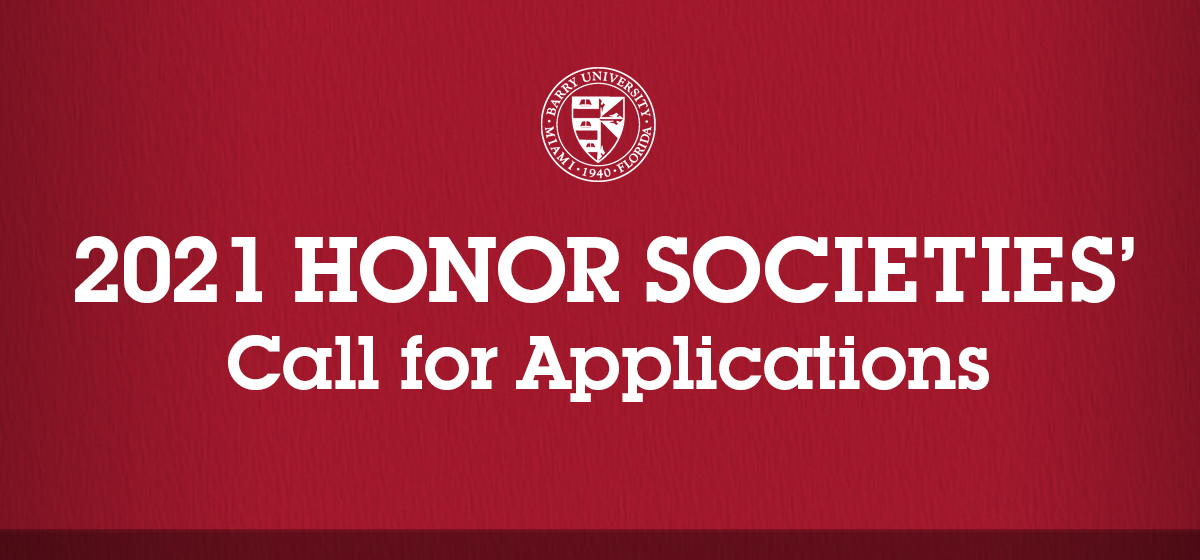 Barry University News Applications To Honor Societies 5601