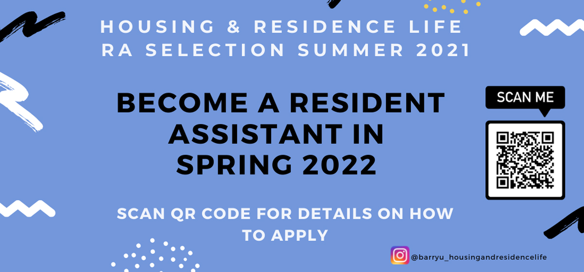 Resident Assistant Selection Process Summer 2021
