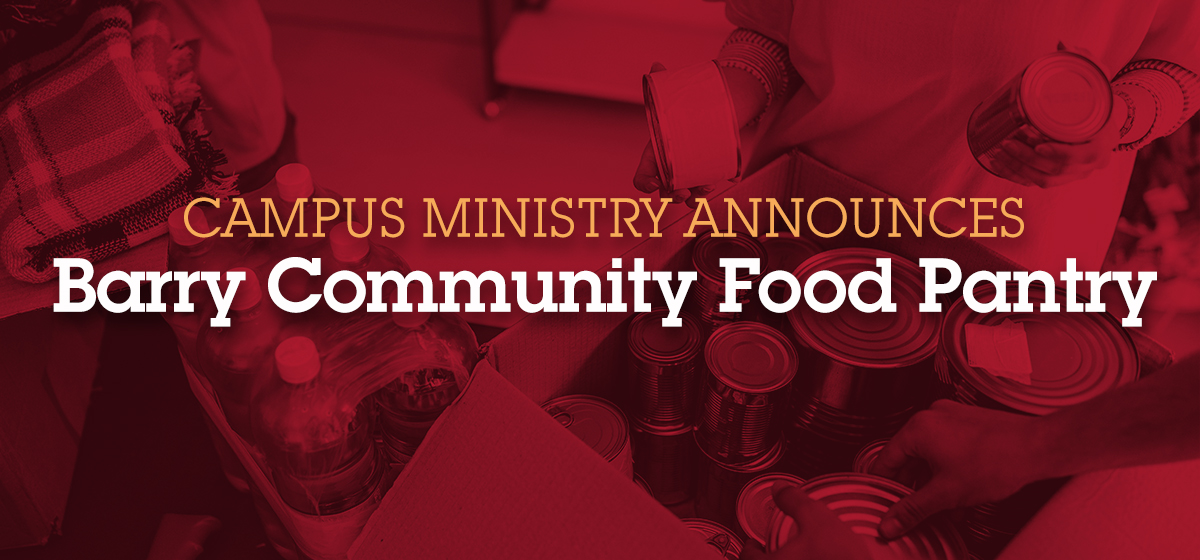 The Barry Community Food Pantry is Open! Sign up today!