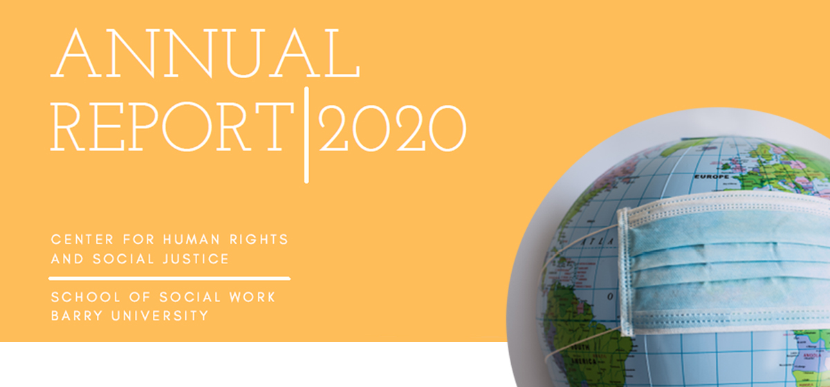 The Center for Human Rights and Social Justice: Annual Report 2020