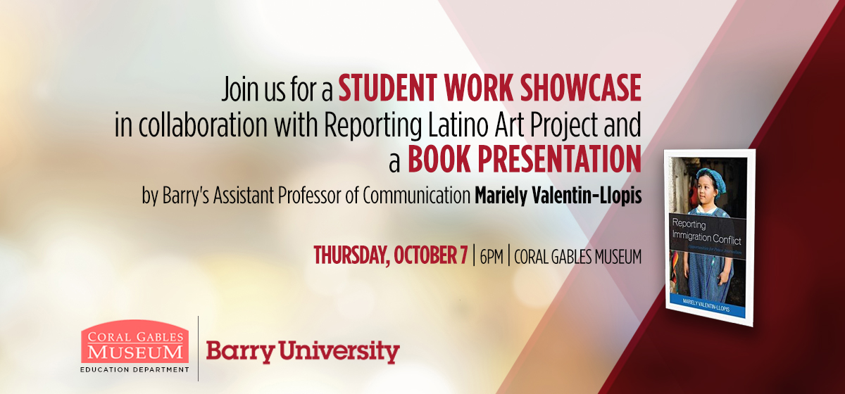 Join us for a student work showcase in collaboration with Reporting Latino Art Project