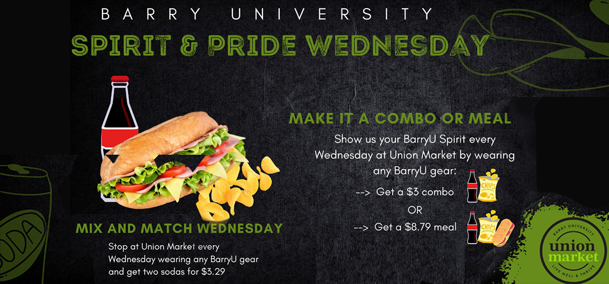 Spirit and Pride Wednesdays