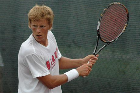 Men's Tennis Steps Out Right Against D-I Terriers