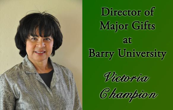 Victoria Champion named director of major gifts at Barry University