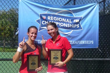 Pocza and Werschel Beat Knights For Regional Doubles Title