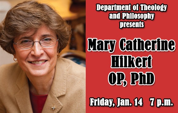 Dept. of Theology and Philosophy hosts lecture by Mary Catherine Hilkert, OP, PhD