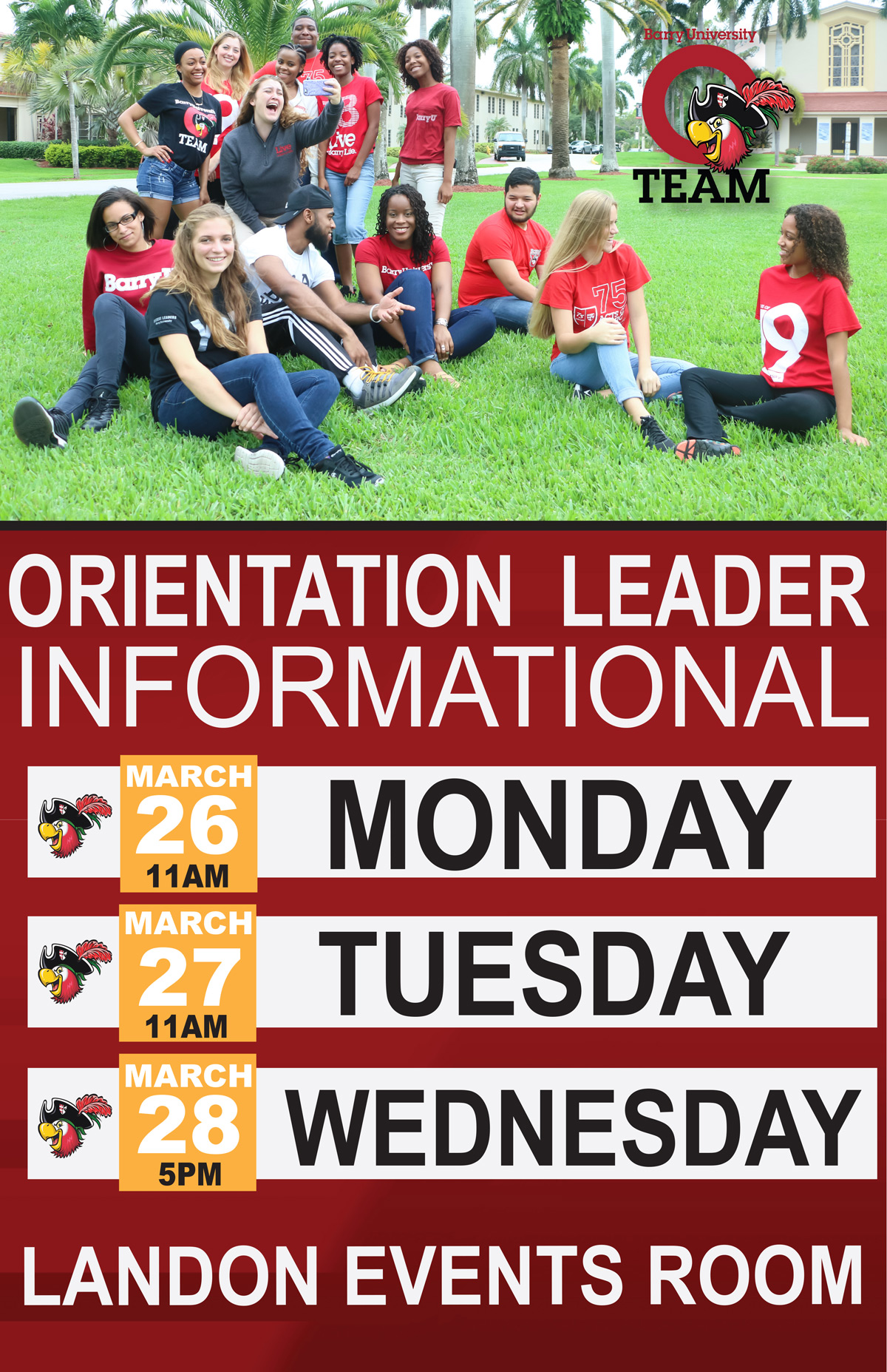 Orientation Team Leaders